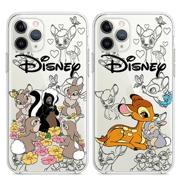 Disney Bambi rajzfilm iPhone 14-hez 13 12 Mini 11 XS Pro Max X XR 8 7 6 Plus 5 SE 2020 átlátszó telefontok tok Disney Bambi rajzfilm iPhone 14-hez 13 12 Mini 11 XS Pro Max X XR 8 7 6 Plus 5 SE 2020 átlátszó telefontok tok 2